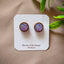 Druzy Studs (Purple)