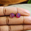 Mini Druzy Studs (Fushia)
