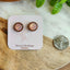 Druzy Studs (Light Pink)