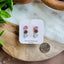 Mini Druzy Studs (Neopolitan Trio)
