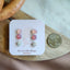 Mini Druzy Studs (Love Spell Trio)