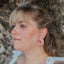 Pink Pebble Hoop