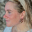 Sassy Girl Dangles (thin hoop)