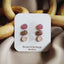 Mini Druzy Studs (Bombshell Trio)