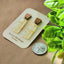 Gold Lace Earrings
